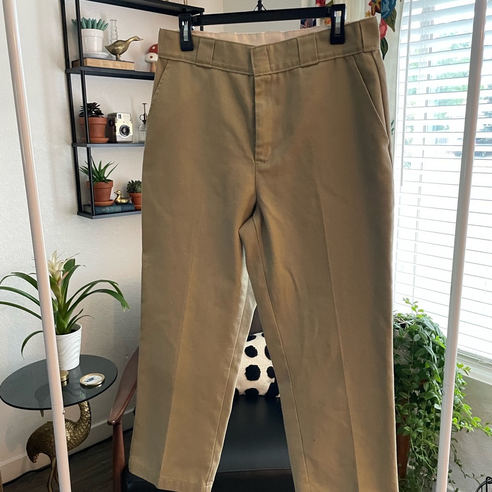 Dickies Urban Outfitters Tan Straight Leg Pants